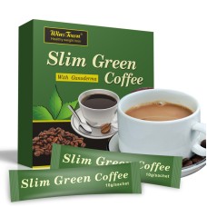 Slimming Green Coffee with Ganoderma Control Weight Green Coffee 18 Packs/Box